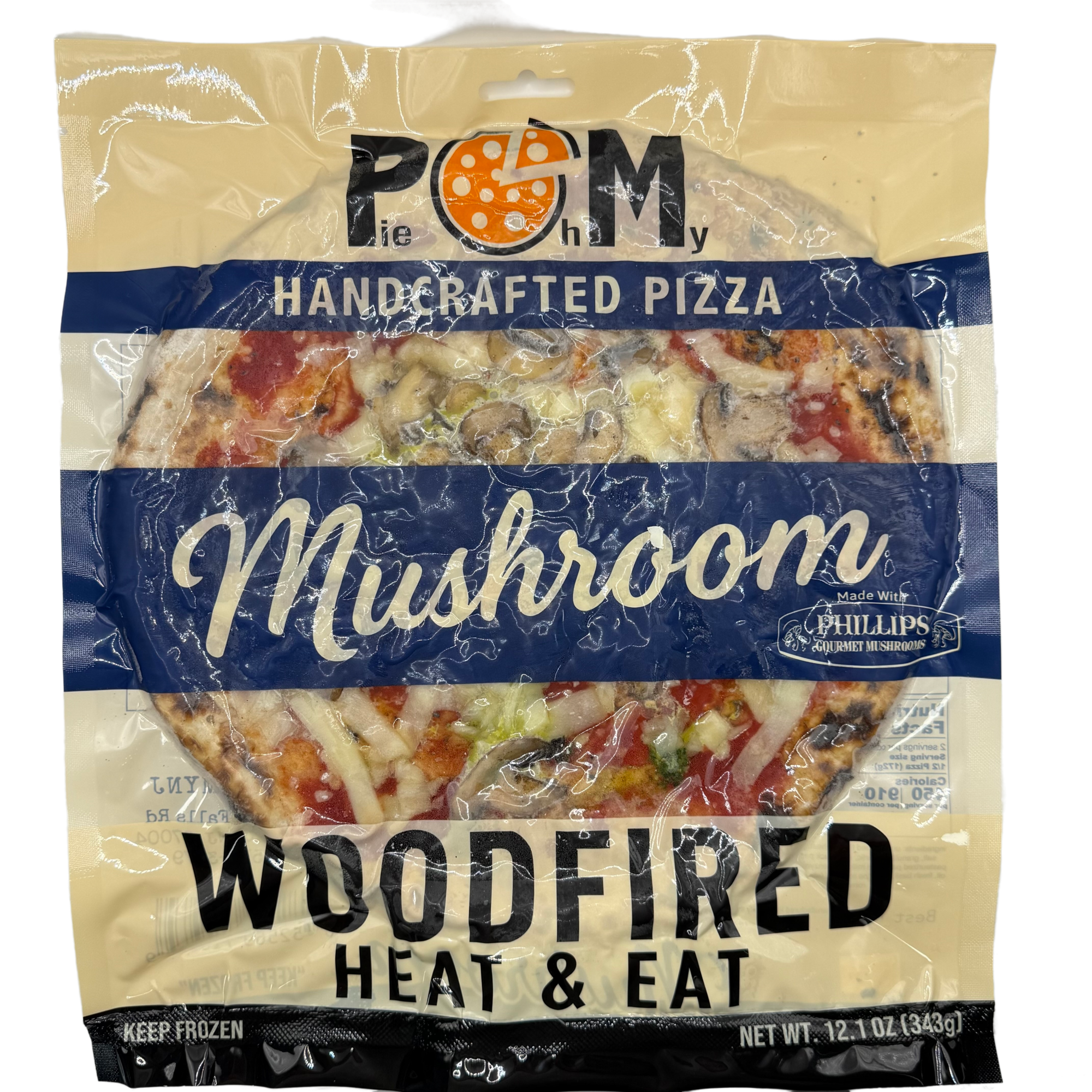 Mushroom Wood Fired Pizza